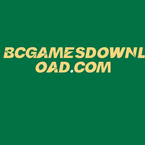 Logo da BCGAMESDOWNLOAD